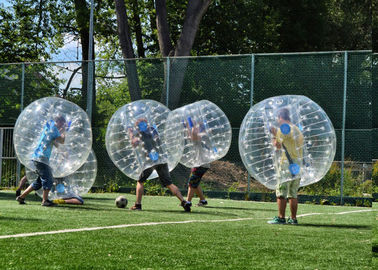 1.5m TPU Human Inflatable Bumper Bubble Ball For Adult With Logo Printing And Blower