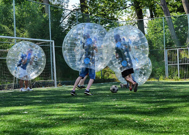1.5m TPU Human Inflatable Bumper Bubble Ball For Adult With Logo Printing And Blower
