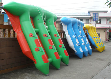 Amazing Inflatable Banana Boat Fly Fish / Logo Printed Flying Fish Tube
