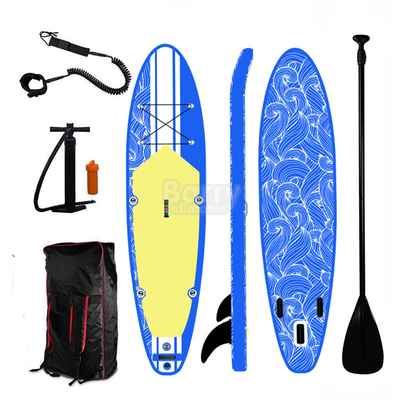 Drop Stitch Customized Inflatable Sup Board Blow Up Paddle Board For Yoga Race