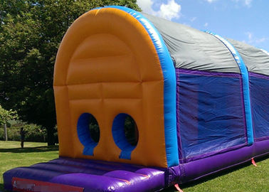 Popular Customized Size Certificated Inflatable Obstacle Course With Cover