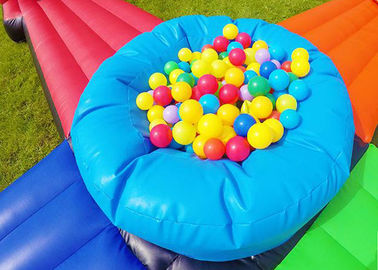 New Product Inflatable Interactive Games Human Hungry Hippo With Small Inflatable Balls