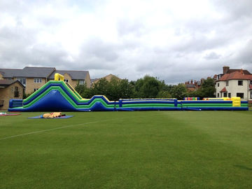 Biggest 135ft x 20ft Assualt Inflatable Obstacle Course For Big Event Or Rental Business
