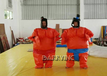 Party Wrestling Fancy Dress Adult Inflatable Model Sumo Costume Suits With Battery