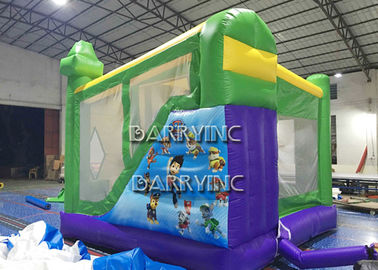 PVC Material Inflatable Bouncer Castle With Slide 4m * 5m * 4m Waterproof