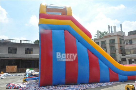 0.55mm PVC Double Lane Blow Up Slide Inflatable Kids Slide Toys For Playground