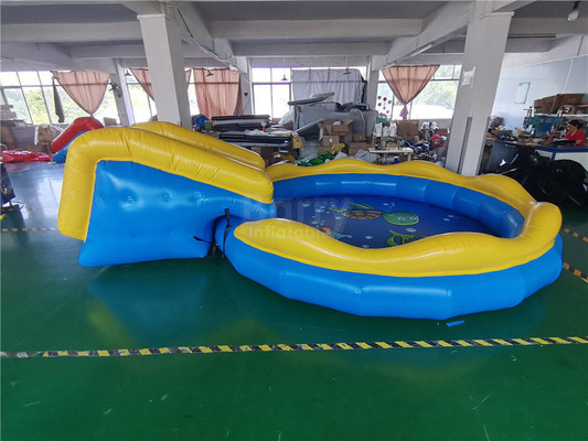 Baby Pvc Inflatable Water Pool With Slide Water Sports Swimming Pool For Kids