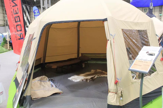 8 Persons Waterproof Camping Tents Camping Family Outdoor Canvas Glamping Tent