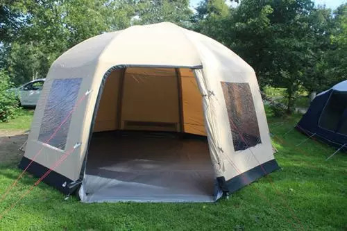 8 Persons Waterproof Camping Tents Camping Family Outdoor Canvas Glamping Tent