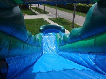 Large Cyclone 32ft Tall Massive Inflatable Water Slides For Big Amusement Park Or Event