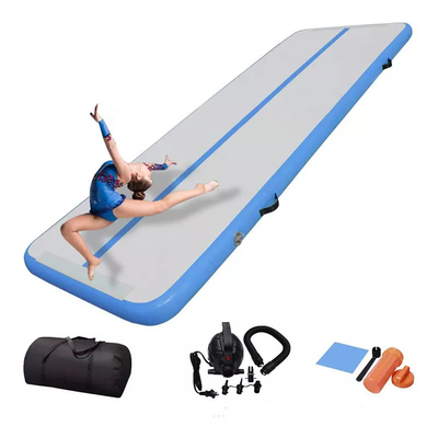 DWF+1.2mm Plato Inflatable Air Tumbling Track For Gymnastics Tumble Mat