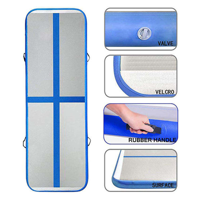 Gymnastics Air Track Tumbling Mat Inflatable 0.2m Thickness With Carry Bag