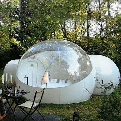 1mm PVC Inflatable Tent Commercial Grade Clear Eco Dome Camping Bubble Tent