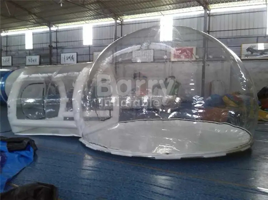 1.0mm pvc Camping Clear Inflatable Air Tent Outdoor For Rental