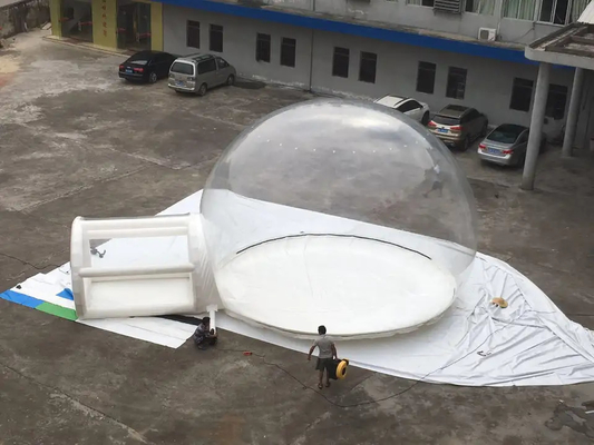 Pvc Tarpaulin Inflatable Dome Air Bubble Tent For Hotel Outdoor