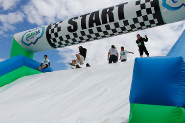 Giant Inflatable Obstacle Course / 5k Insane Inflatable Obstacle Course Games For Event