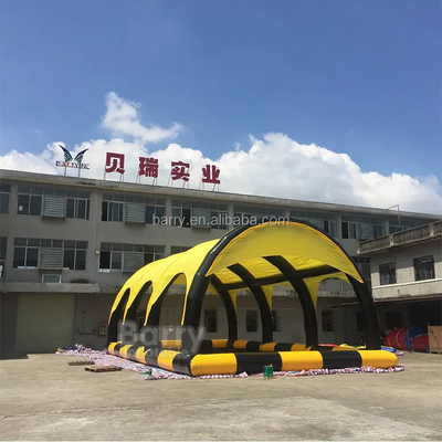 Summer 0.6mm Pvc Inflatable Pool Cover Tent For Kids Swimming Shelter Tent