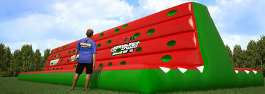 Customized Large Inflatable 5k Run / Inflatable Bouncy Obstacle Course For Summer Event CE Approval