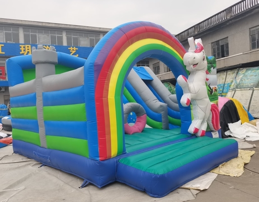 Fun Party Jumping Castle Inflatable Bouncer House For Backyard Mall