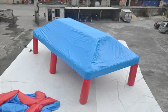 Fire Proof Blow Up Shelter Pvc Tarpaulin Air Sealed Inflatable Event Party Tent