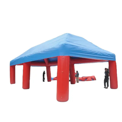 Fire Proof Blow Up Shelter Pvc Tarpaulin Air Sealed Inflatable Event Party Tent