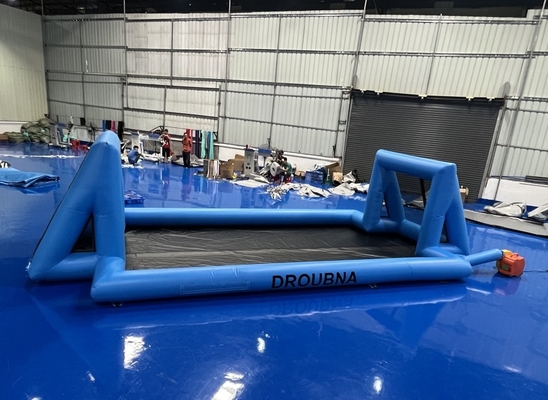 Double Tripple Stitch PVC Inflatable Football Court Inflatable Soccer Game For Kids