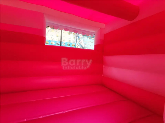 Tarpaulin Blow Up Bounce Houses Ice Cream Stand Booth Small Inflatable Car Jumping Bouncer For Kids