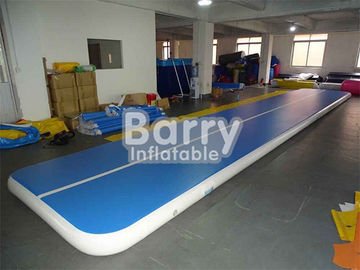 10cm / 20cm / 30cm High Blue Air Track Gymnastics Mat Custom Made