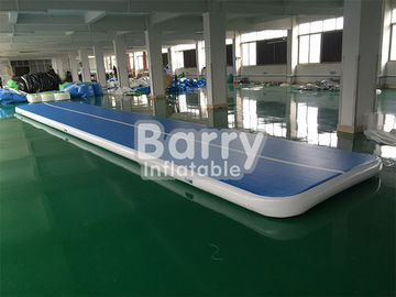 10cm / 20cm / 30cm High Blue Air Track Gymnastics Mat Custom Made