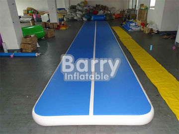 10cm / 20cm / 30cm High Blue Air Track Gymnastics Mat Custom Made