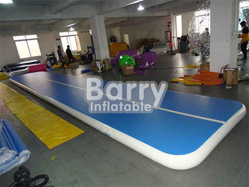 10cm / 20cm / 30cm High Blue Air Track Gymnastics Mat Custom Made