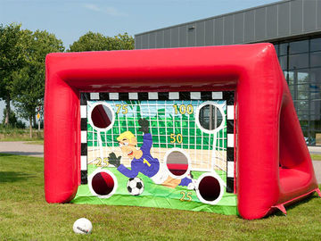Outdoor Inflatable Sports Games Portable Kids Inflatable Football Soccer Goal