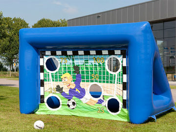 Outdoor Inflatable Sports Games Portable Kids Inflatable Football Soccer Goal