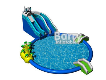 Customized Big Elephant Inflatable Outdoor Amusement Park Equipment For Children