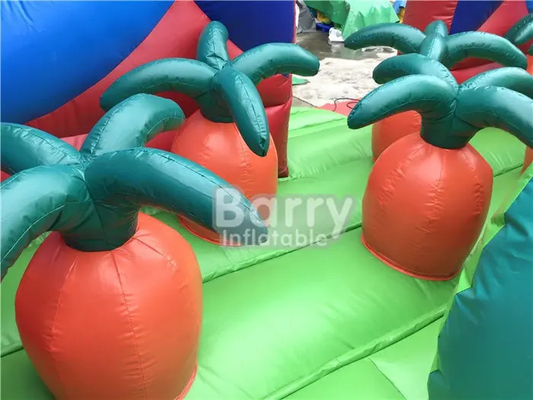 Tarpaulin Inflatable Bouncy Castle Children Flower Vegetable Inflatable Funcity Playground