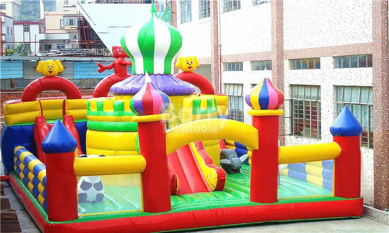 BSCI Slide Bouncy Castles Indoor Inflatable Bouncers For Play Centre Jumper Playground