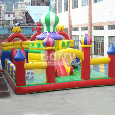 BSCI Slide Bouncy Castles Indoor Inflatable Bouncers For Play Centre Jumper Playground