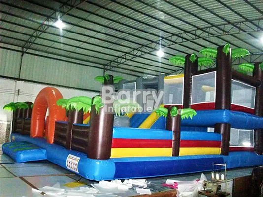 PVC Inflatable Combo Games Bouncy Jumping Castles Amusement Park