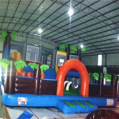 PVC Inflatable Combo Games Bouncy Jumping Castles Amusement Park