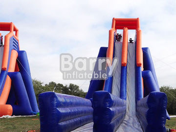 0.55mm PVC Commercial Grade Giant Inflatable Slide Easy Setup For Outdoor