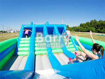 Customized 5k Slingshot Giant Inflatable Slide For Adults 0.55mm PVC Tarpaulin