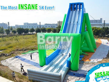 Customized 5k Slingshot Giant Inflatable Slide For Adults 0.55mm PVC Tarpaulin