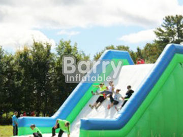 Customized 5k Slingshot Giant Inflatable Slide For Adults 0.55mm PVC Tarpaulin