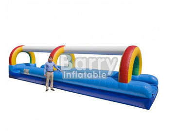 Commercial Rainbow Inflatable Water Slide Inflatable Slip And Slide For Kids