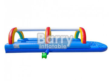 Commercial Rainbow Inflatable Water Slide Inflatable Slip And Slide For Kids
