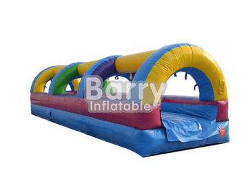 Custom Single Lane Inflatable Slip And Slide Durable For Rental Business