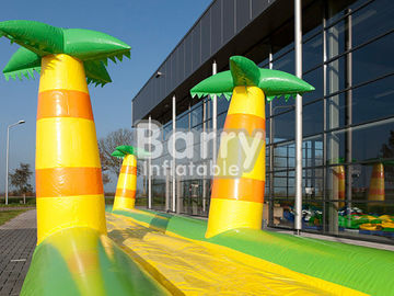 PVC Inflatable Belly Slide Jungle Inflatable  For Commercial Event