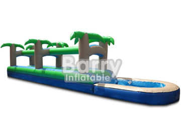 Water Playground Rainforest Inflatable Water Slides Fireproof 28L X 8W X 11H Ft