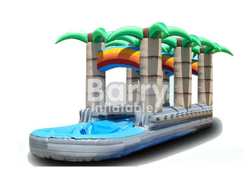 Water Playground Rainforest Inflatable Water Slides Fireproof 28L X 8W X 11H Ft