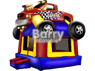 Monster Truck Inflatable Jumping House EN71 Approved Kids Blow Up Bounce Houses